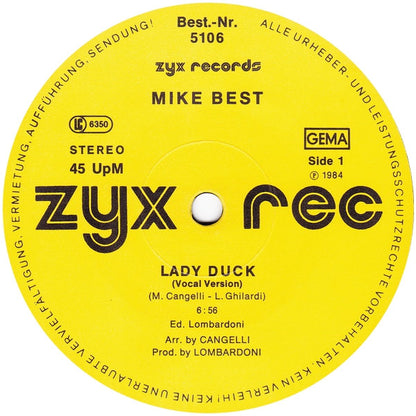 Mike Best : Lady Duck (12")