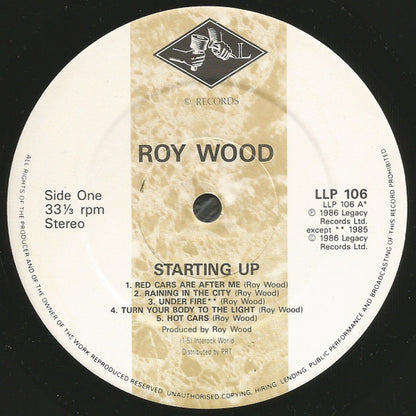 Roy Wood : Starting Up (LP)