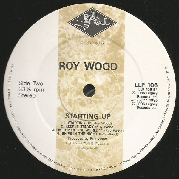 Roy Wood : Starting Up (LP)