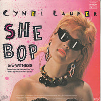 Cyndi Lauper : She Bop (7", Single)