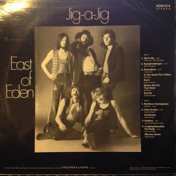 East Of Eden (2) : Jig-A-Jig (LP, Comp, whi)