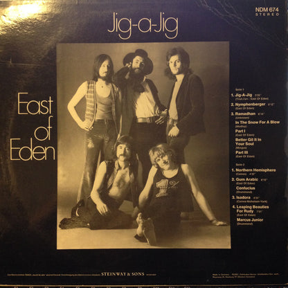 East Of Eden (2) : Jig-A-Jig (LP, Comp, whi)