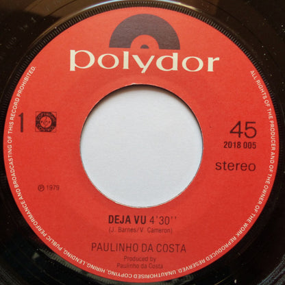 Paulinho Da Costa : Deja Vu (7", Single)