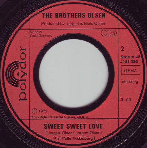 The Brothers Olsen* : (I Just Saw An) Angel (7", Single)