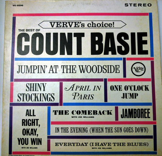 Count Basie : The Best Of Count Basie (LP, Comp)