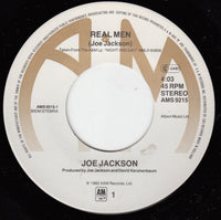 Joe Jackson : Real Men B/W Chinatown (7", Single)