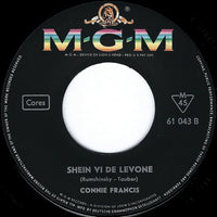Connie Francis : Havah Negilah (7", Single, Mono)
