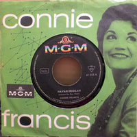 Connie Francis : Havah Negilah (7", Single, Mono)
