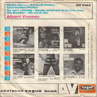 Albert Vossen : Polka-Anna / Amboß-Polka / Clarinetten-Polka (7", Single)