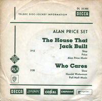 The Alan Price Set : The House That Jack Built (7", Single, Promo)