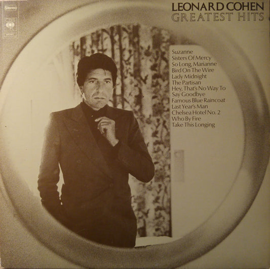 Leonard Cohen : Greatest Hits (LP, Comp)