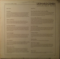 Leonard Cohen : Greatest Hits (LP, Comp)
