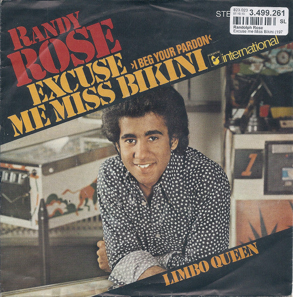 Randolph Rose : Excuse Me Miss Bikini (I Beg Your Pardon) (7", Single)