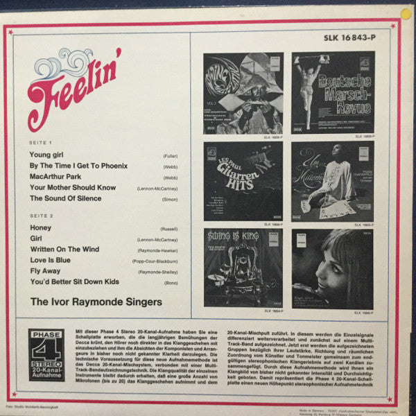 The Raymonde Singers Etcetera* : Feelin' (LP, Album)