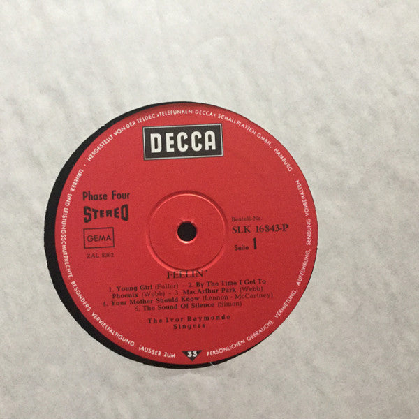 The Raymonde Singers Etcetera* : Feelin' (LP, Album)
