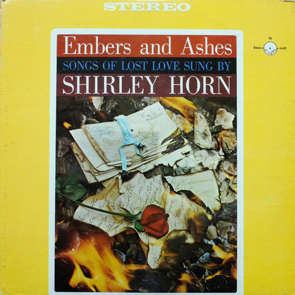 Shirley Horn : Embers And Ashes (LP, Album, yel)