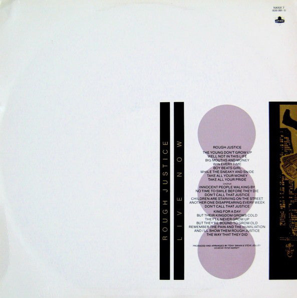 Bananarama : Rough Justice (12", Single)
