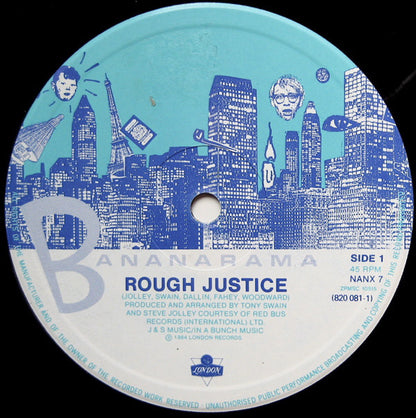 Bananarama : Rough Justice (12", Single)