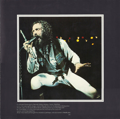Jethro Tull : Live (Bursting Out) (2xLP, Album, Gat)