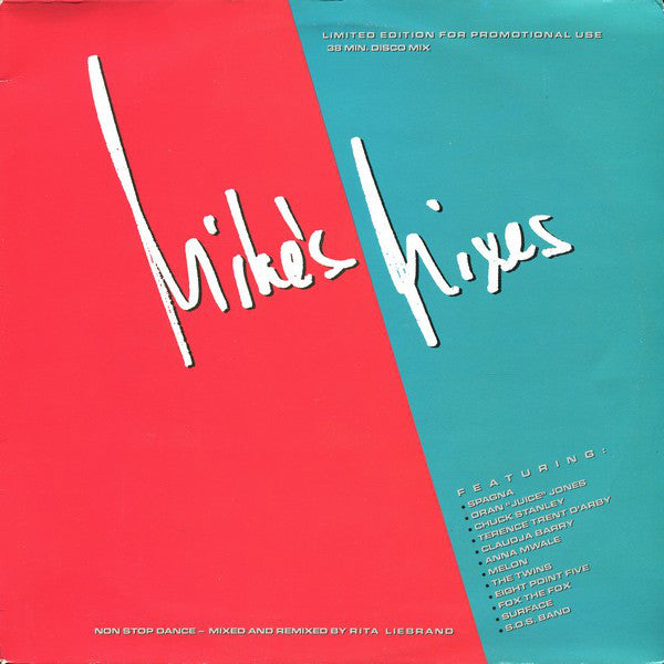 Various : Mike's Mixes (LP, Comp, Ltd, Mixed, Promo)