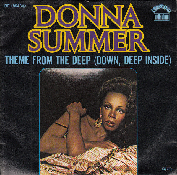 Donna Summer, John Barry : Theme From The Deep (Down, Deep Inside) (7", Single)