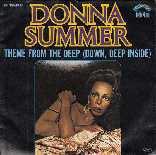 Donna Summer, John Barry : Theme From The Deep (Down, Deep Inside) (7", Single)