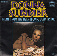 Donna Summer, John Barry : Theme From The Deep (Down, Deep Inside) (7", Single)
