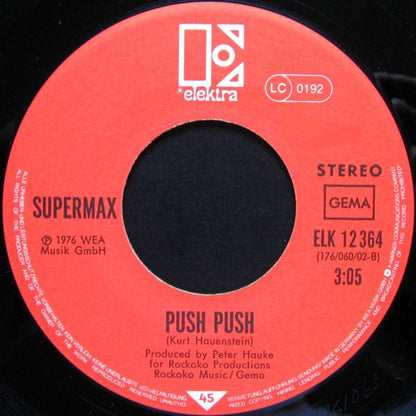 Supermax : It Ain't Easy / Push, Push (7", Single)