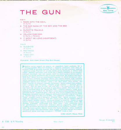 The Gun : The Gun (LP, Album, Red)
