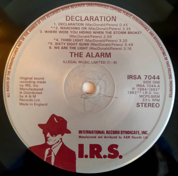The Alarm : Declaration (LP, Album)