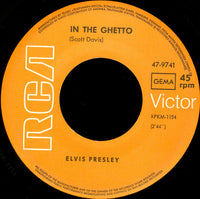 Elvis* : In The Ghetto (7", Single)