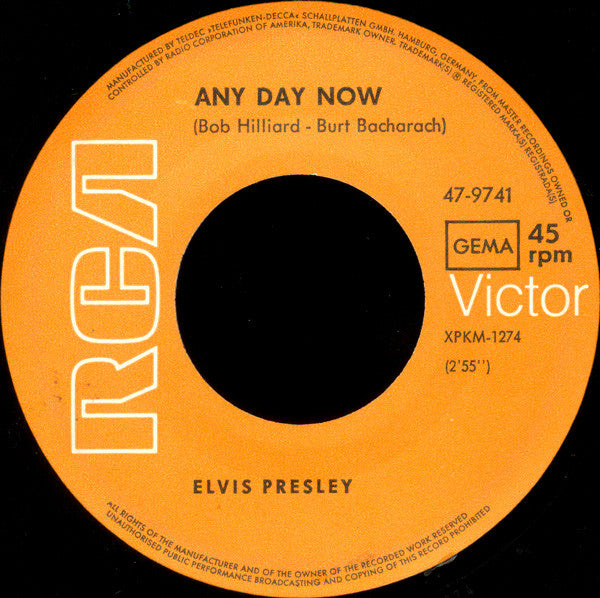 Elvis* : In The Ghetto (7", Single)