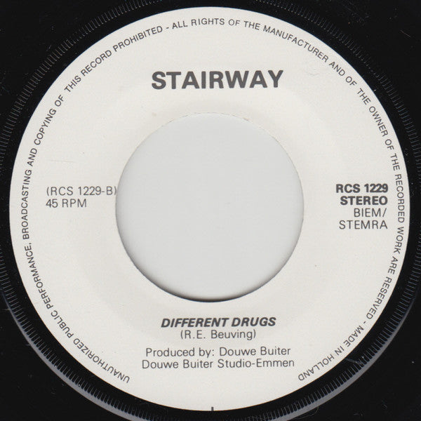 Stairway (6) : Give The Children Hope / Different Drugs (7", Single)
