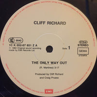 Cliff Richard : The Only Way Out (12", Maxi)