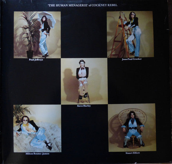 Cockney Rebel : The Human Menagerie (LP, Album, RP, Gat)