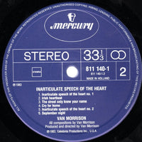 Van Morrison : Inarticulate Speech Of The Heart (LP, Album)