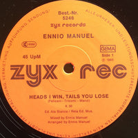 Ennio Manuel : Heads I Win, Tails You Lose (12", Maxi)