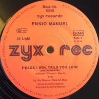Ennio Manuel : Heads I Win, Tails You Lose (12", Maxi)