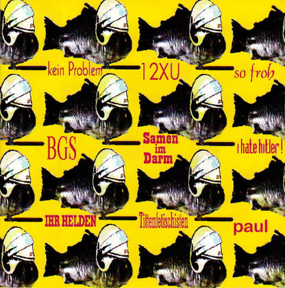 Die Ärezte* : 1, 2, 3, 4 - Bullenstaat! (7", EP)