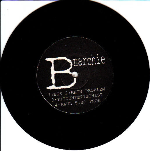 Die Ärezte* : 1, 2, 3, 4 - Bullenstaat! (7", EP)