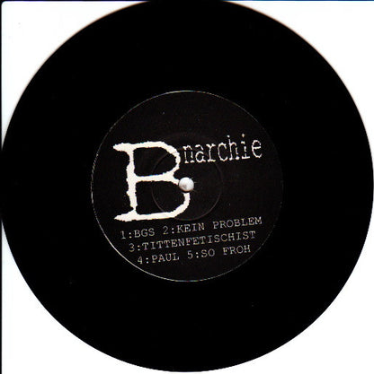 Die Ärezte* : 1, 2, 3, 4 - Bullenstaat! (7", EP)