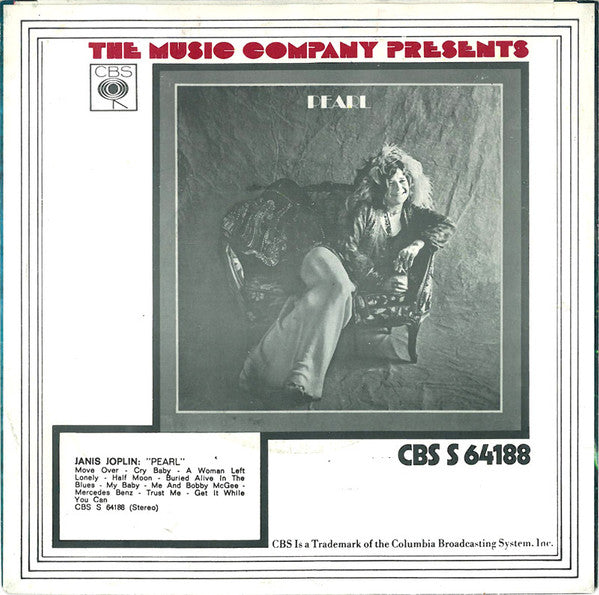 Janis Joplin : Me And Bobby McGee (7", Single)