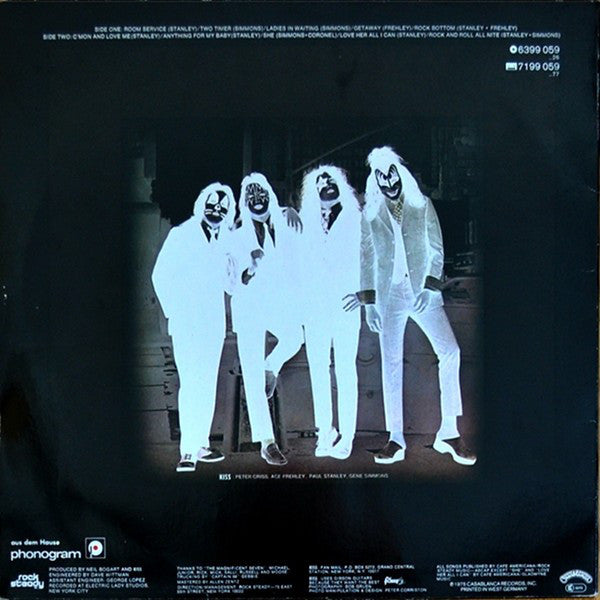 Kiss : Dressed To Kill (LP, Album, RE)