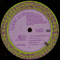 Talking Heads : Naked (LP, Album)