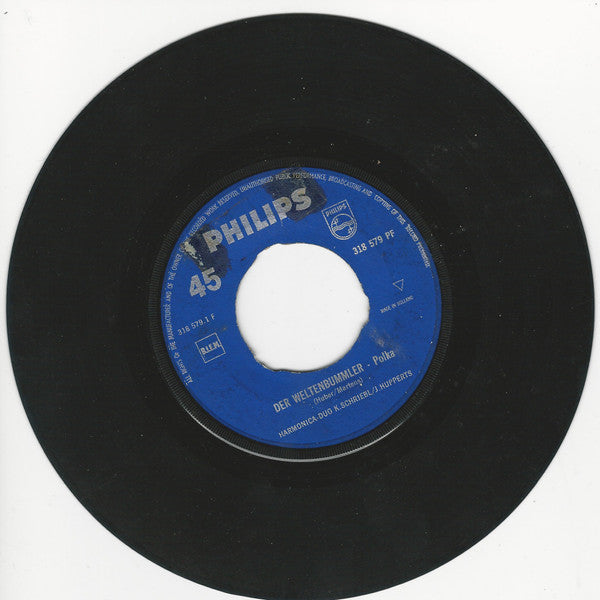Harmonica Duo K. Schriebl / J. Hupperts : Der Weltenbummler (7", Single, Mono)