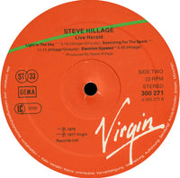 Steve Hillage : Live Herald (2xLP, Album, Gat)