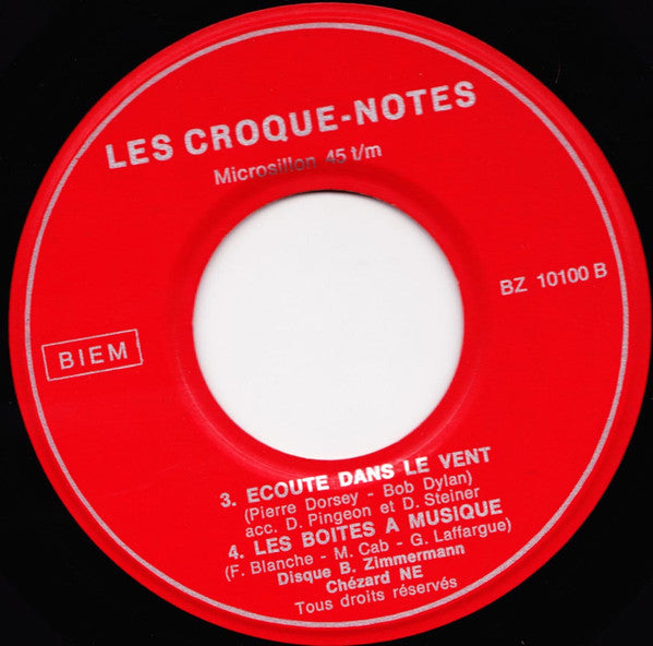 Les Croque-Notes (2) : L'homme Et Le Singe (7", EP)