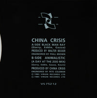 China Crisis : Black Man Ray (12", Single)