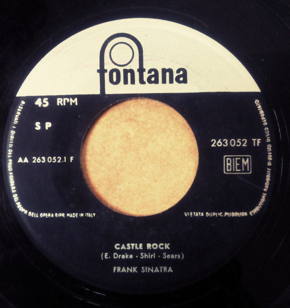 Frank Sinatra : Castle Rock / The Birth Of The Blues (7", Single)