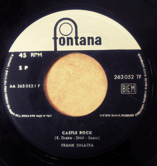 Frank Sinatra : Castle Rock / The Birth Of The Blues (7", Single)